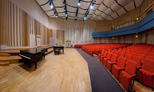 Seats in The Cosmo Rodewald Theatre