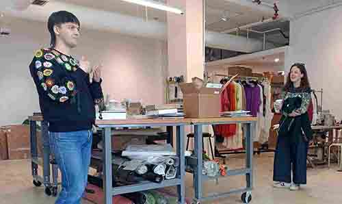 Warren Steven Scott, indigenous fashion designer